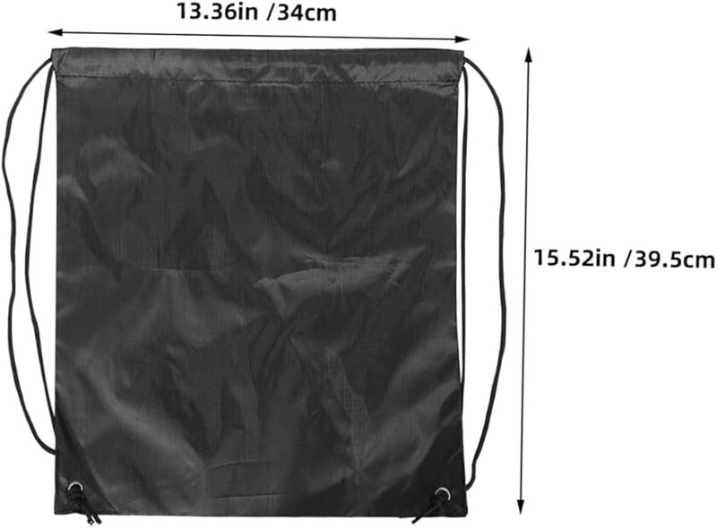 قطعتان من حقائب تخزين الخوذات للدراجات النارية مقاومة للماء، حقيبة ظهر قابلة للتعديل بحبل سحب للسفر وصالة الألعاب الرياضية - Image 3